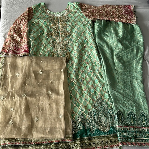 Dresses & Skirts - Maria B. 3 pc Pakistani Fancy Suite Shalwar kameez